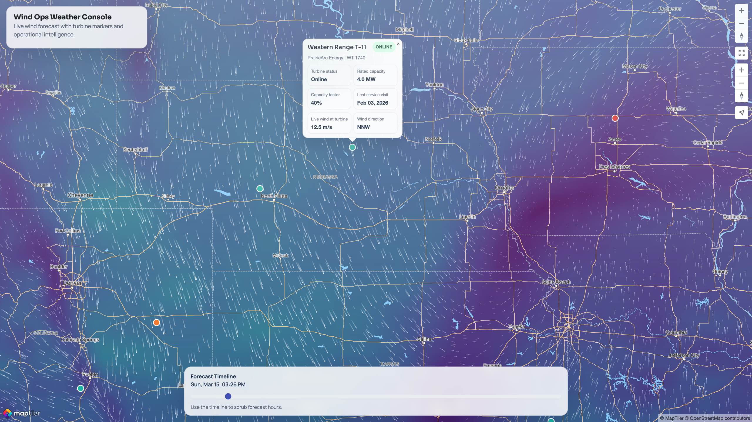 Captura de pantalla de la aplicación Mapsly 1