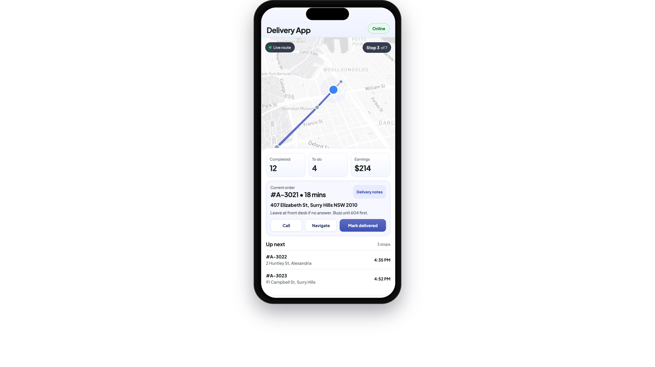 Captura de pantalla de la aplicación Mapsly 1
