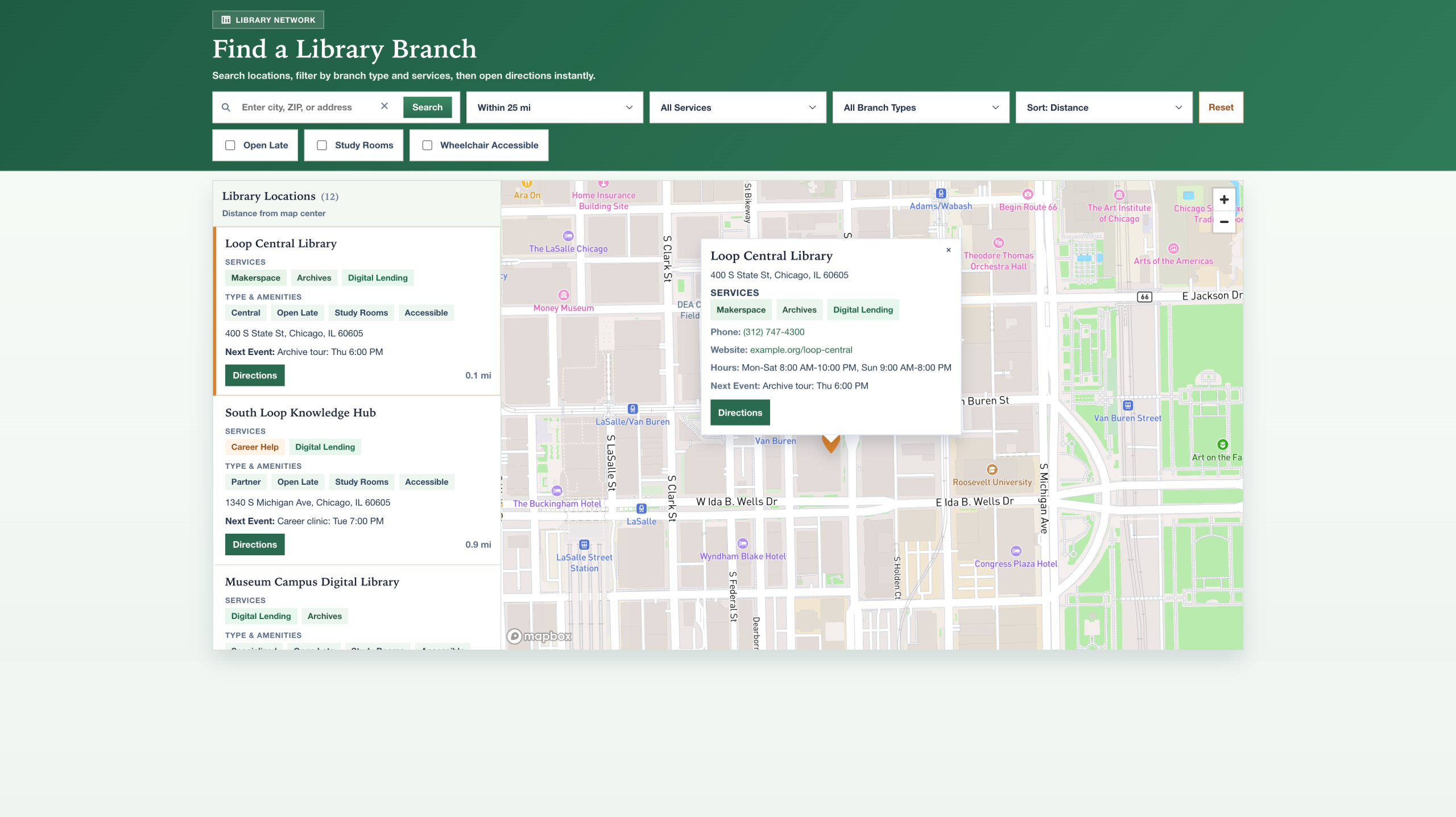 Screenshot dell'app Mapsly 1